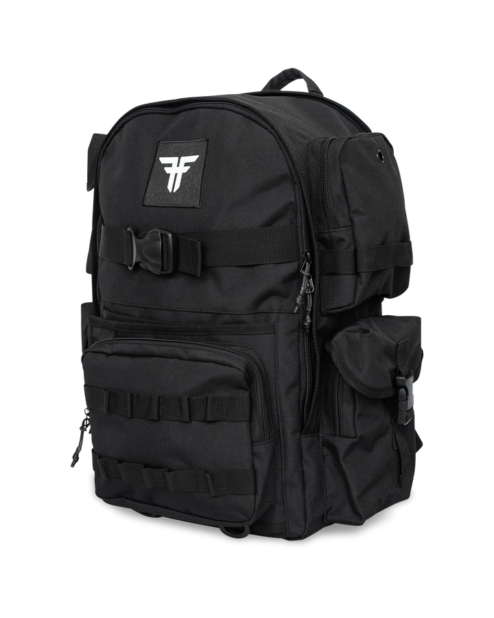 CARGO BACKPACK - BLACK / WHITE