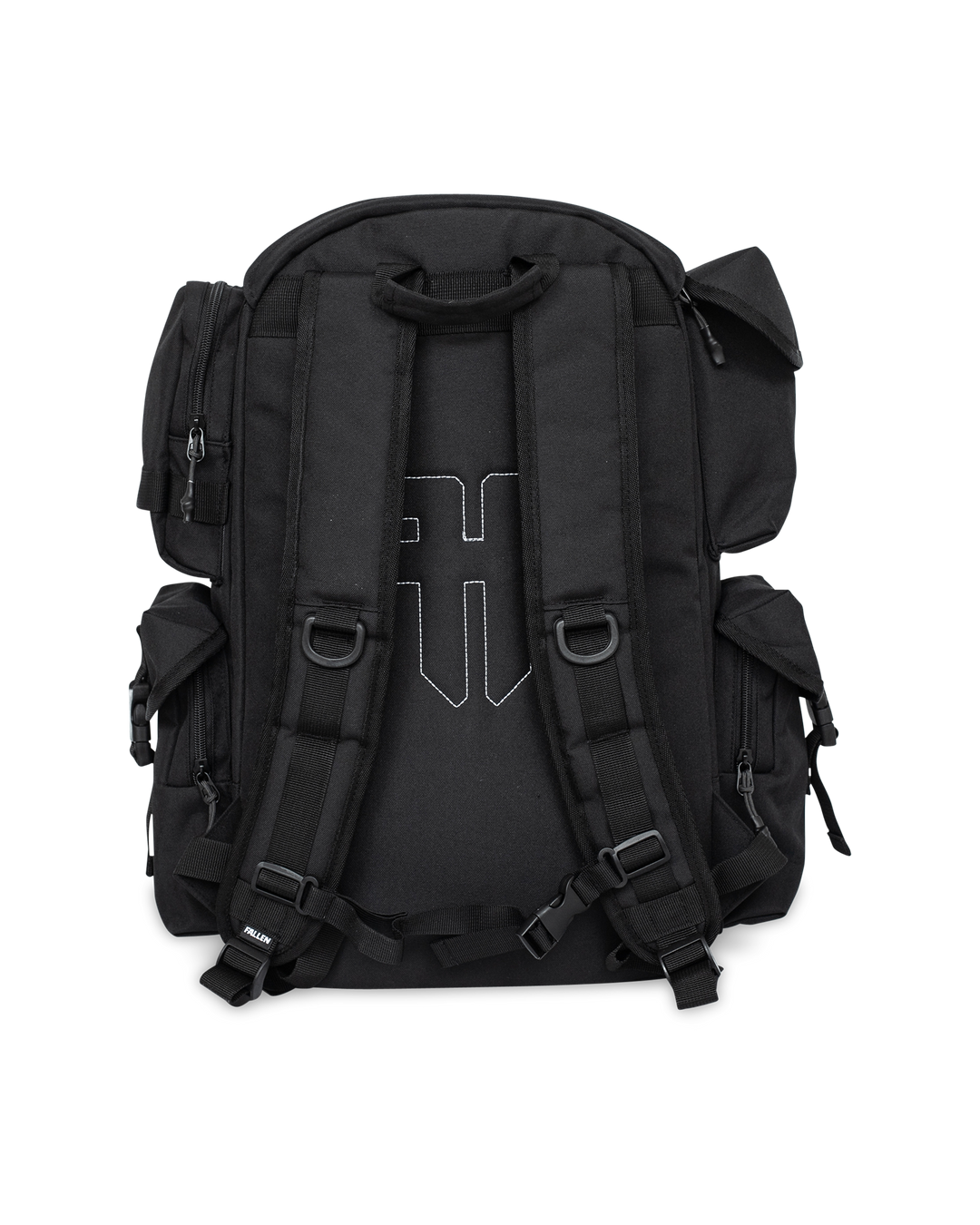 CARGO BACKPACK - BLACK / WHITE