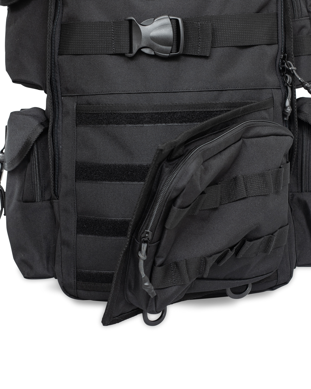 CARGO BACKPACK - BLACK / WHITE