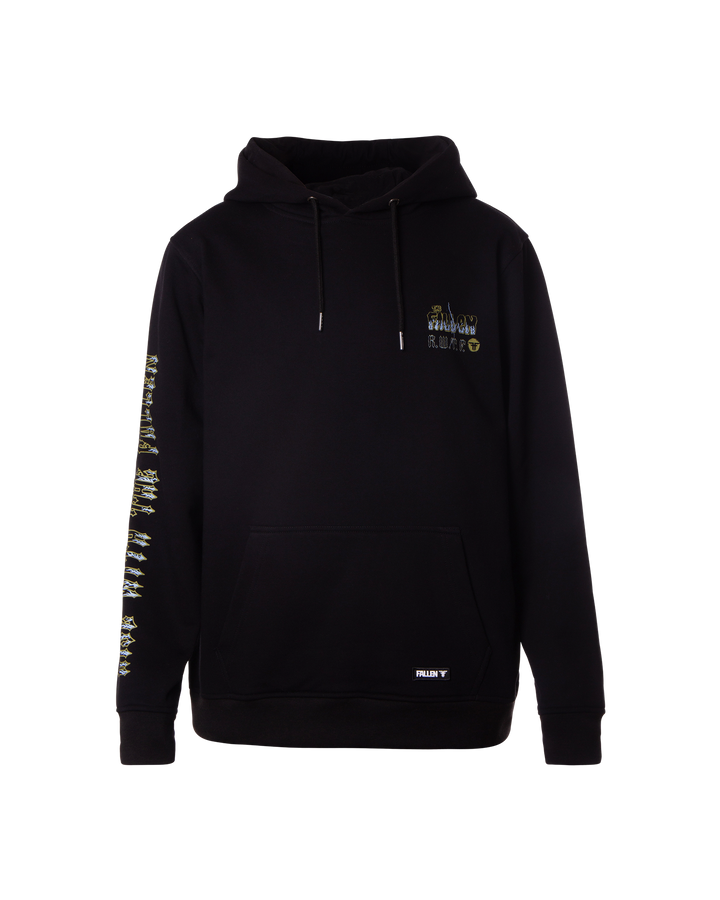 GARGOYLE HOODIE - BLACK / WHITE