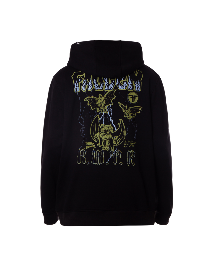 GARGOYLE HOODIE - BLACK / WHITE