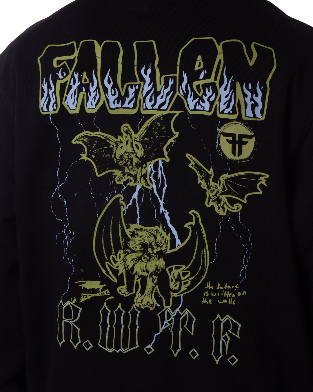 GARGOYLE HOODIE - BLACK / WHITE