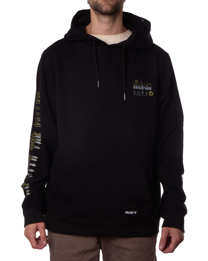 GARGOYLE HOODIE - BLACK / WHITE