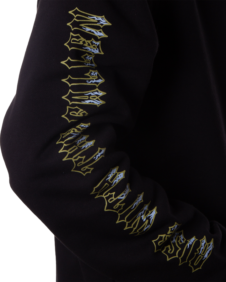 GARGOYLE HOODIE - BLACK / WHITE