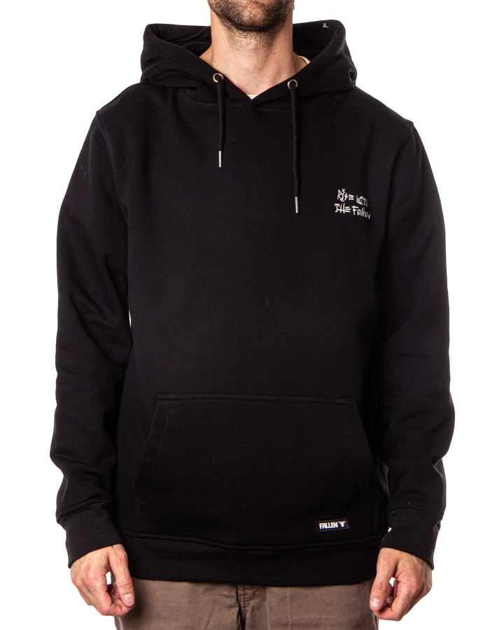 DARK HORSE TAROT HOODIE - BLACK / WHITE