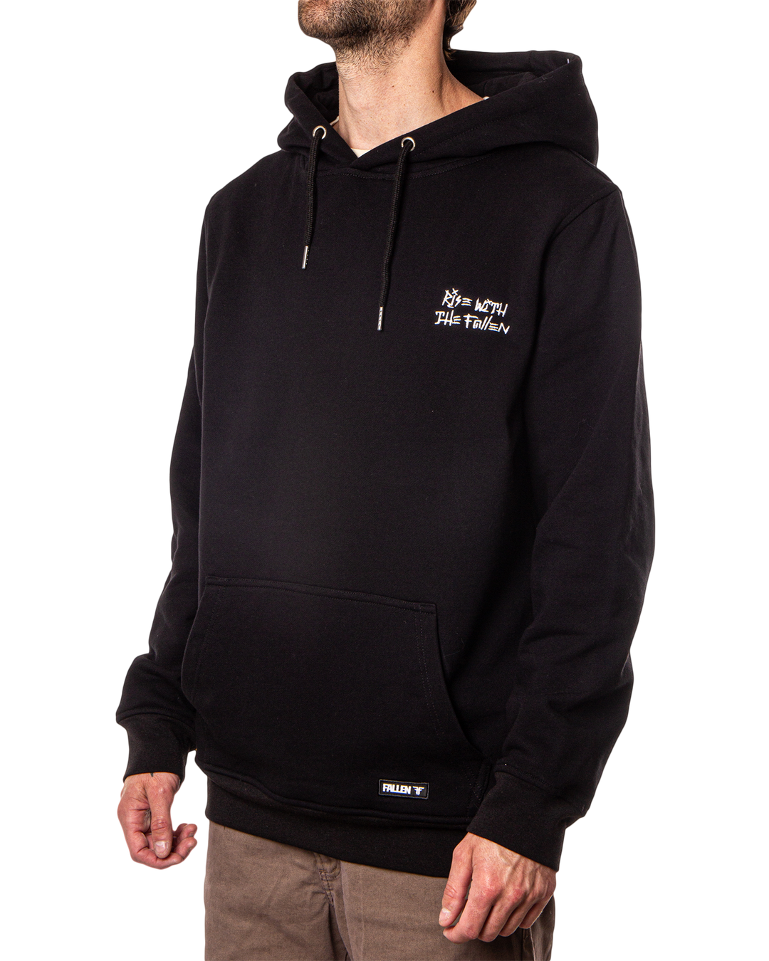DARK HORSE TAROT HOODIE - BLACK / WHITE