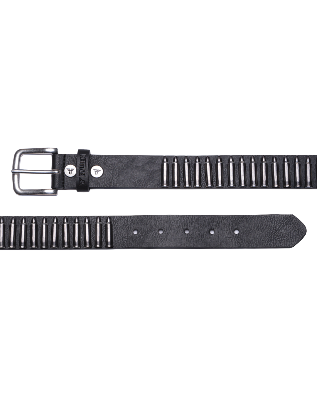BULLET BELT - BLACK / SILVER