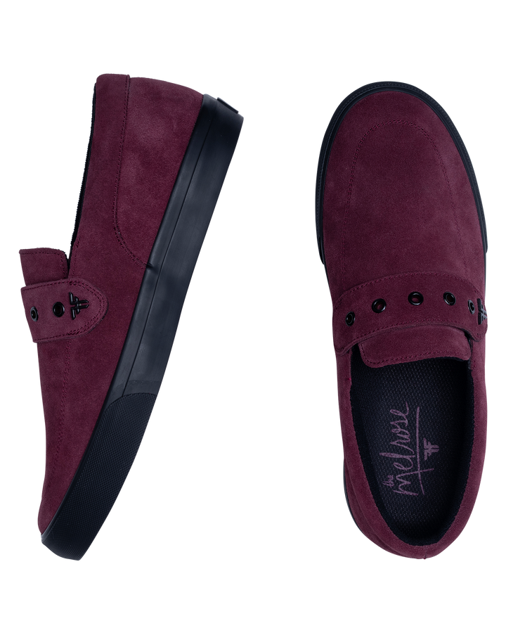 MELROSE - BURGUNDY / BLACK
