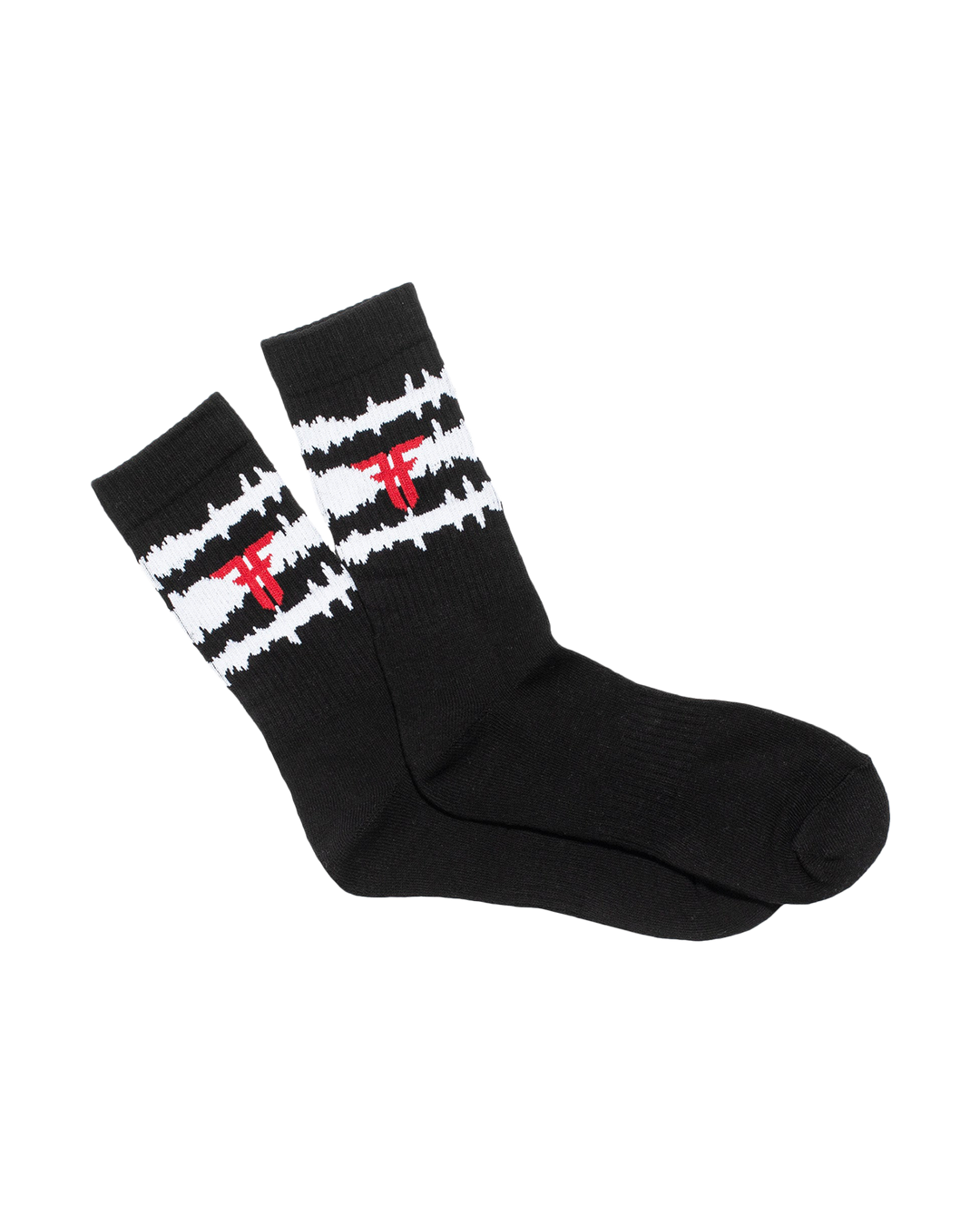 STATIC SOCK - BLACK / WHITE