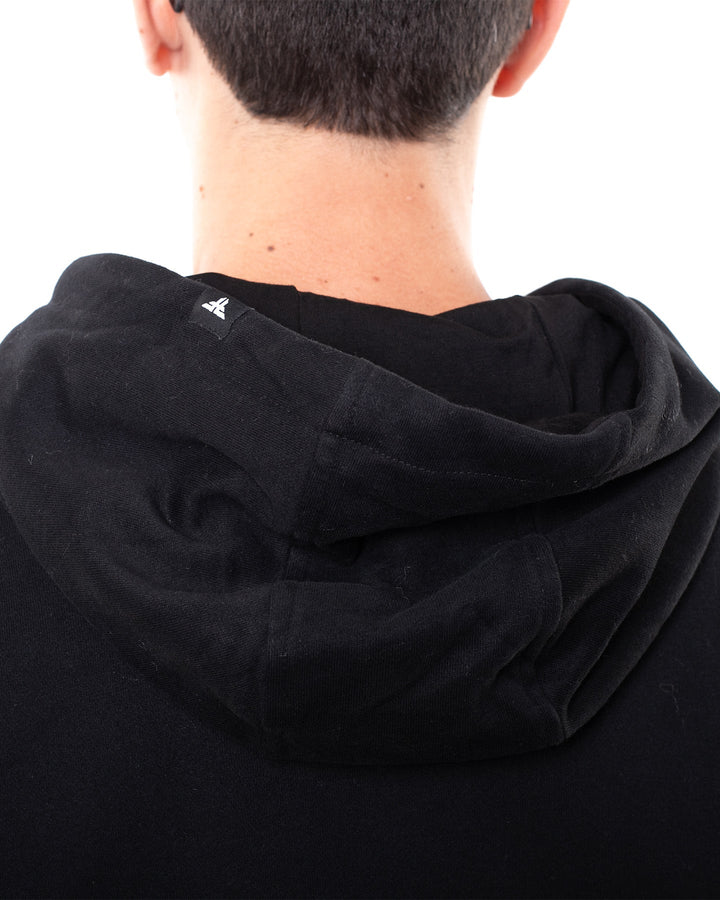 INSIGNIA HOODIE - BLACK / WHITE