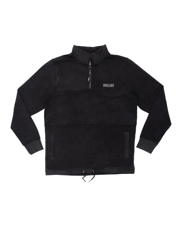 PEAK JACKET - BLACK ENZYMATIC / BLACK
