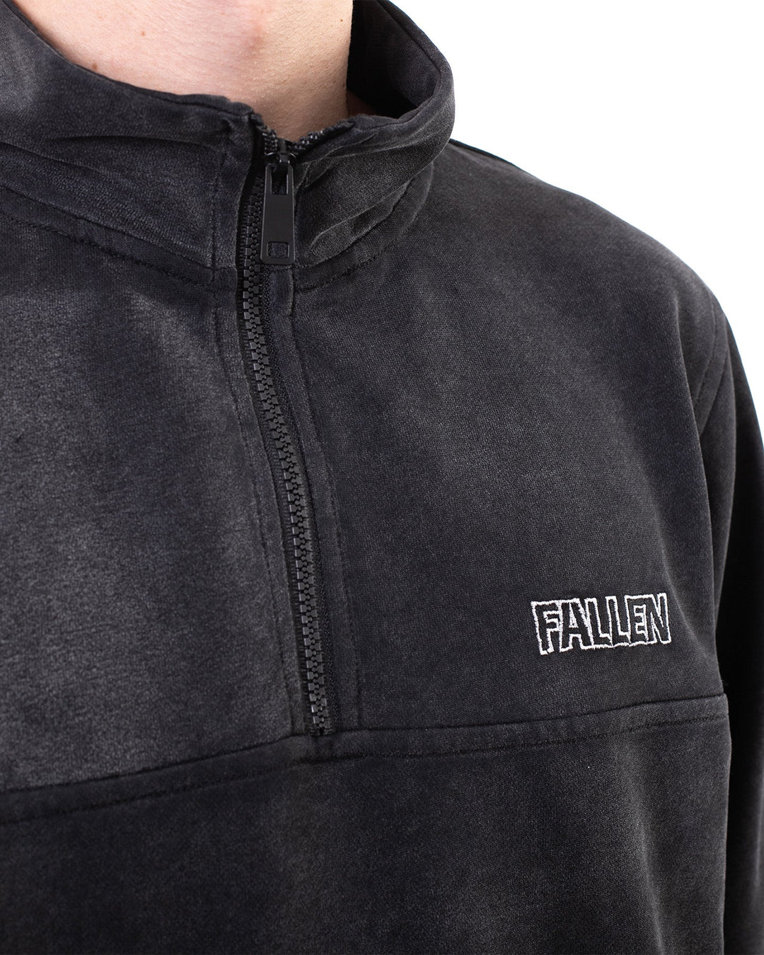 PEAK JACKET - BLACK ENZYMATIC / BLACK