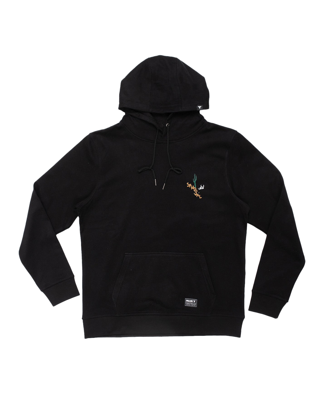 THE WANDERER HOODIE - BLACK / YELLOW (TOMMY SANDOVAL)