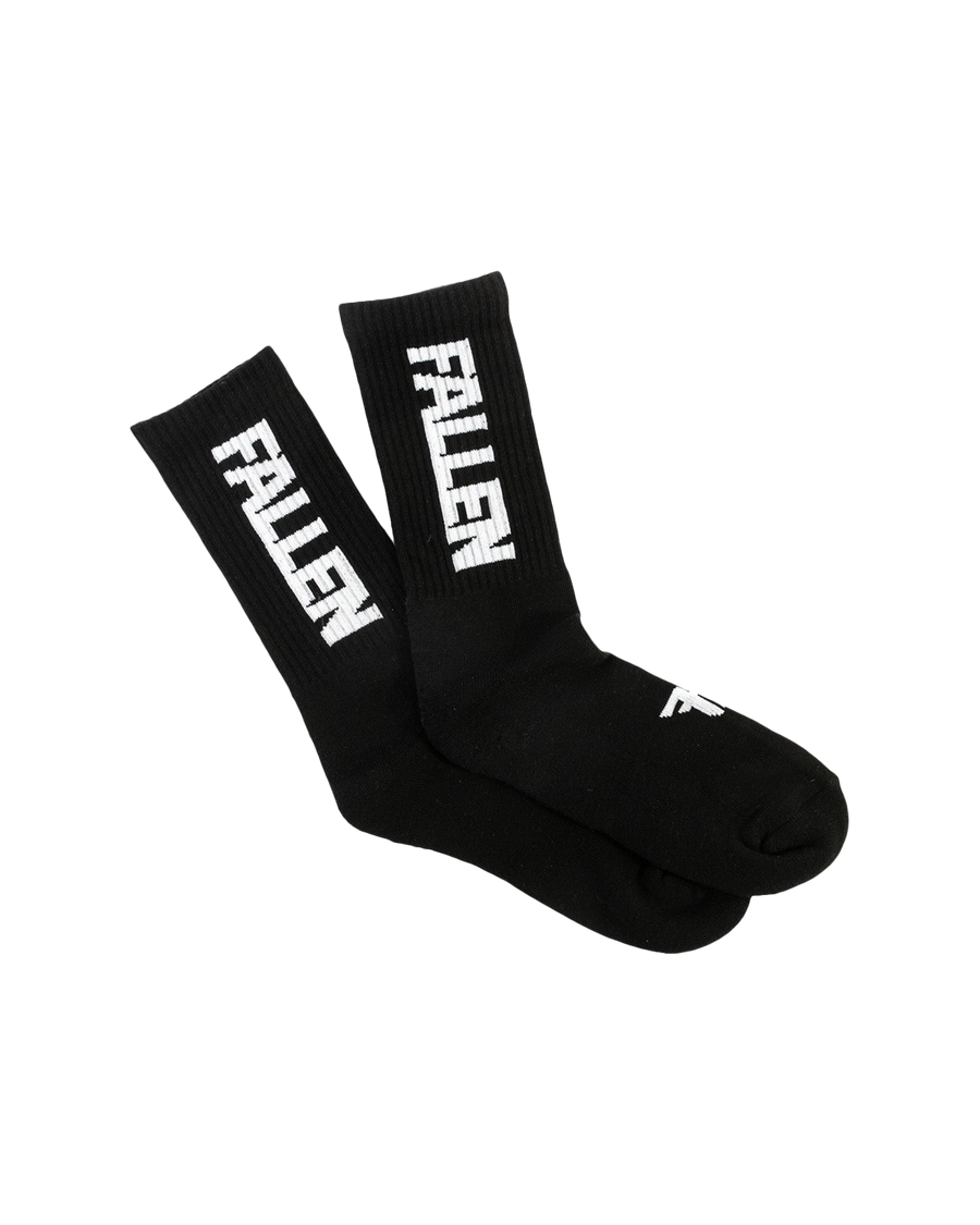 Instep Sock - Black | Fallen Footwear Australia