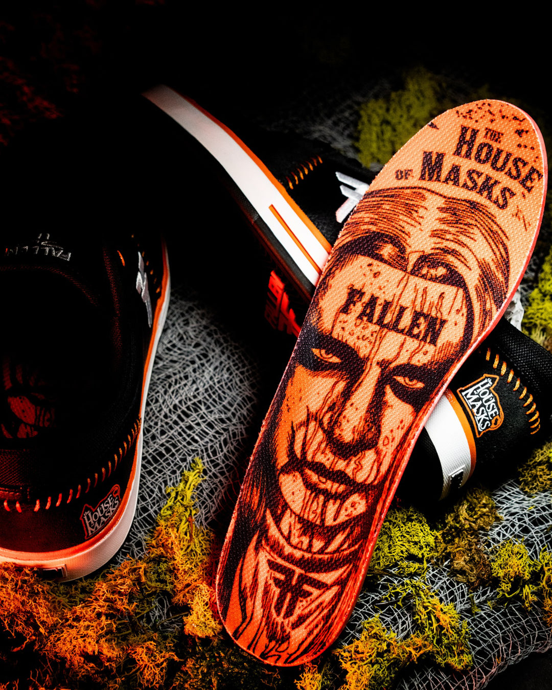 PATRIOT HOUSE OF MASKS - BLACK / ORANGE