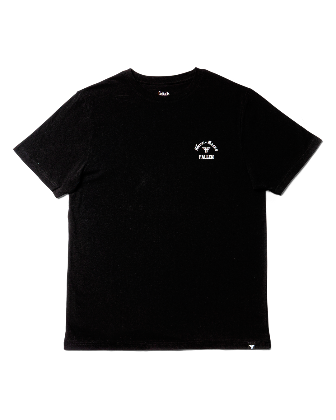 HOUSE OF MASKS TEE - BLACK / WHITE