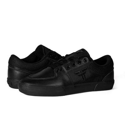 Fallen Footwear Patriot Vulc skate shoes in Black / Black perspective image