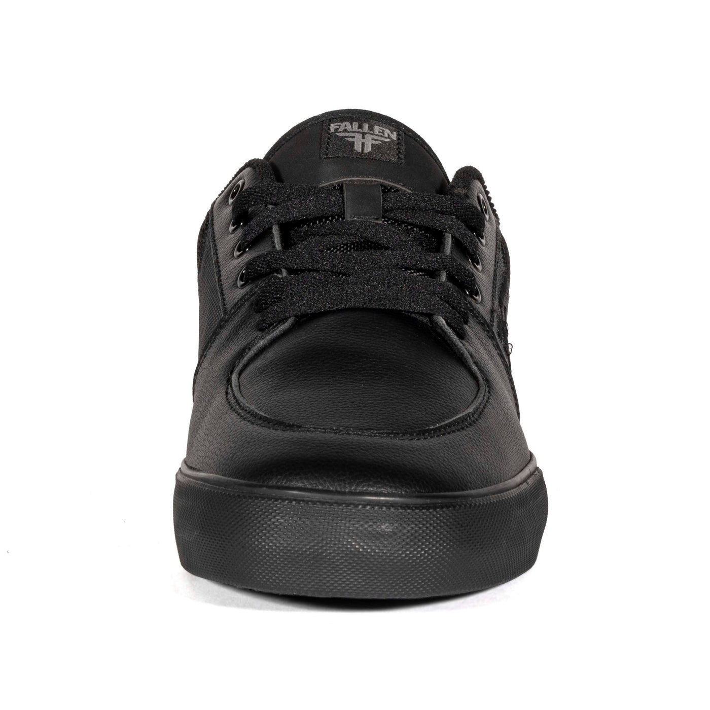 Fallen Footwear Patriot Vulc skate shoes in Black / Black front image