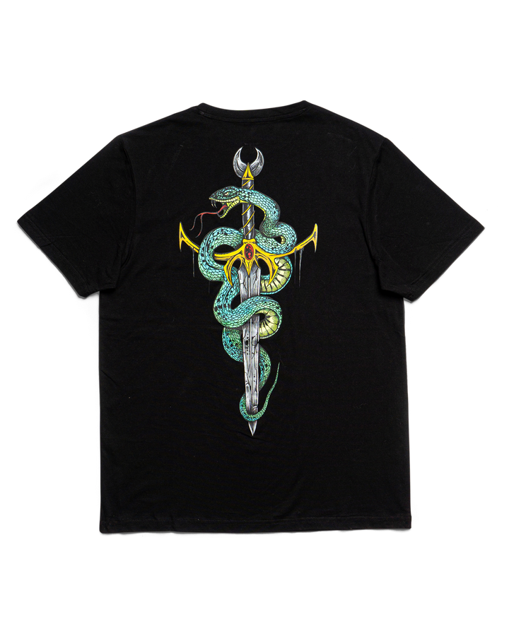 VENOM TEE - BLACK / GREEN